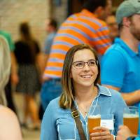 Guests at the Engineering Design Project Preview Event